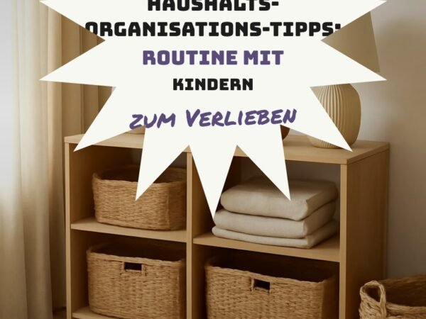10 Haushalts-Organisations-Tipps: Routine mit Kindern