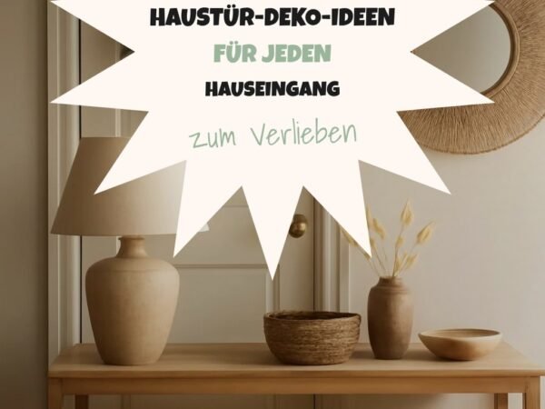 10 Haustür-Deko-Ideen für jeden Hauseingang
