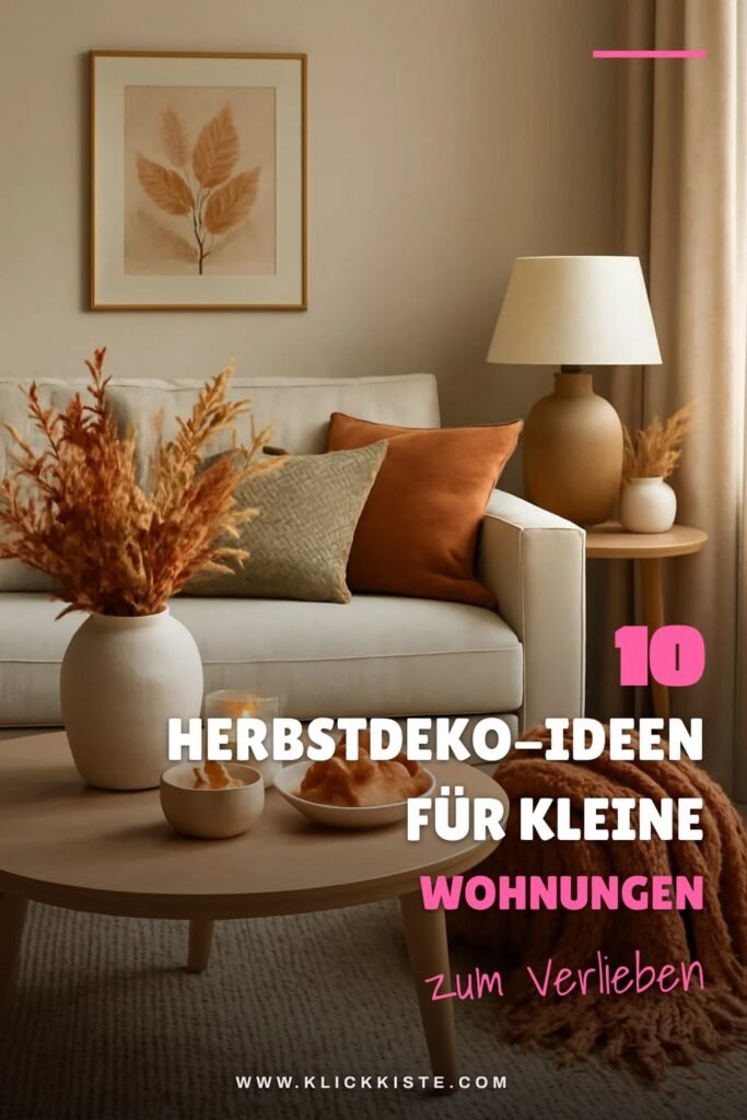 10 Herbstdeko-Ideen für kleine Wohnungen
