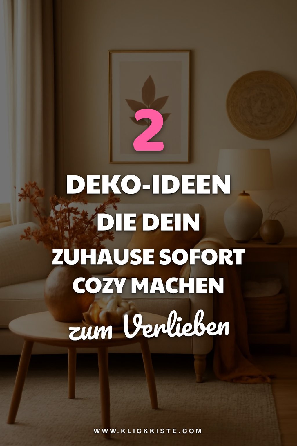 So machst du deine kleine Wohnung herbstlich gemütlich