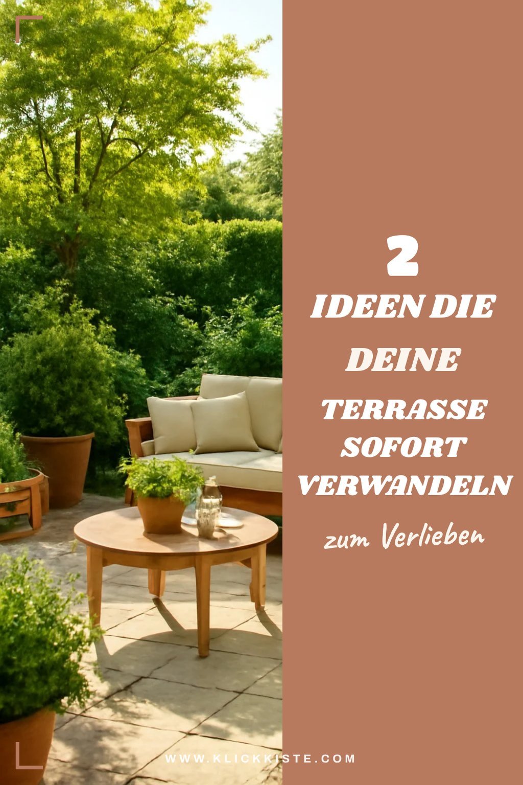 So verwandelst du deine Terrasse in 2026 in ein Sommerparadies