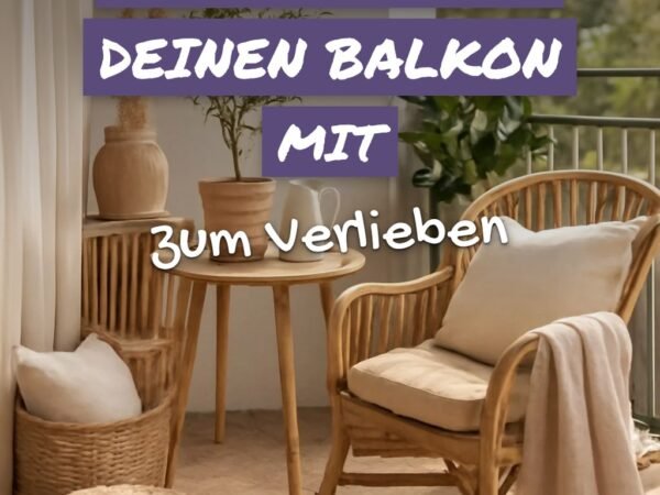 10 Ideen wie du deinen Balkon mit 100 € zur Sommer-Oase machst