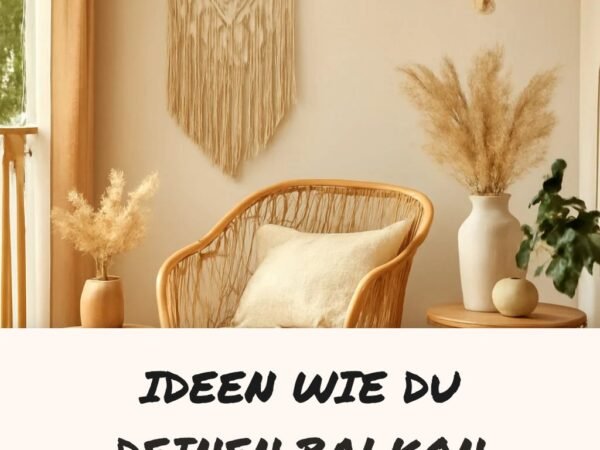 10 Ideen wie du deinen Balkon mit 30 € zur Boho-Oase machst