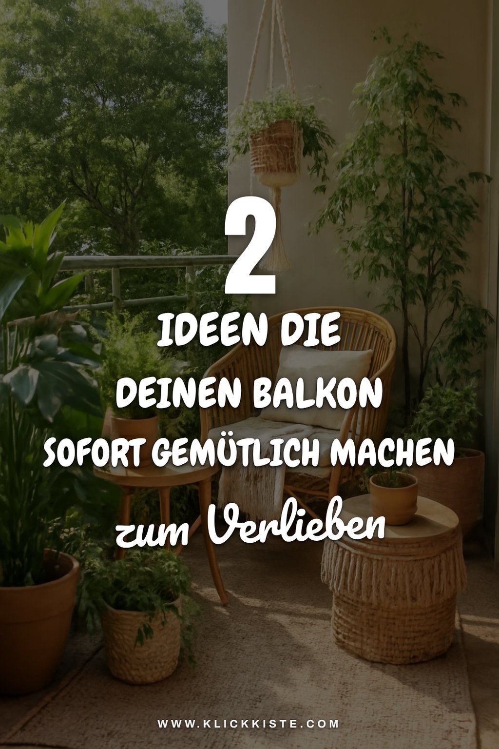 So verwandelst du deinen Balkon mit 30 Euro in eine Boho-Oase