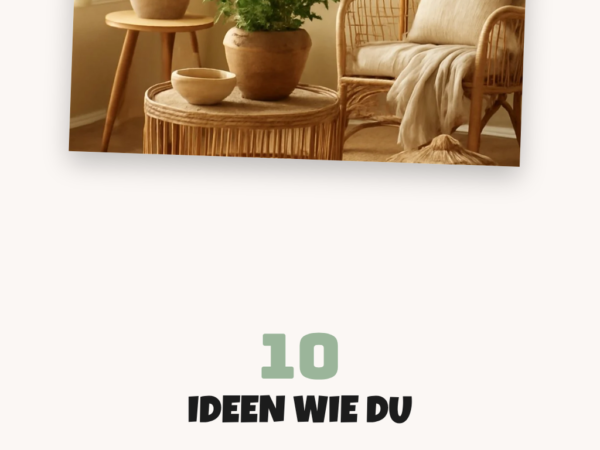 10 Ideen wie du deinen Garten 2026 gemütlich + stilvoll machst
