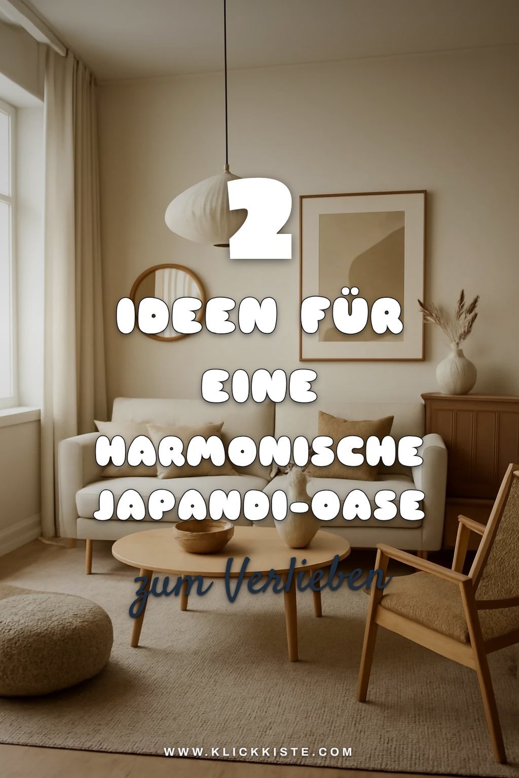 So schaffst du eine harmonische Japandi-Oase