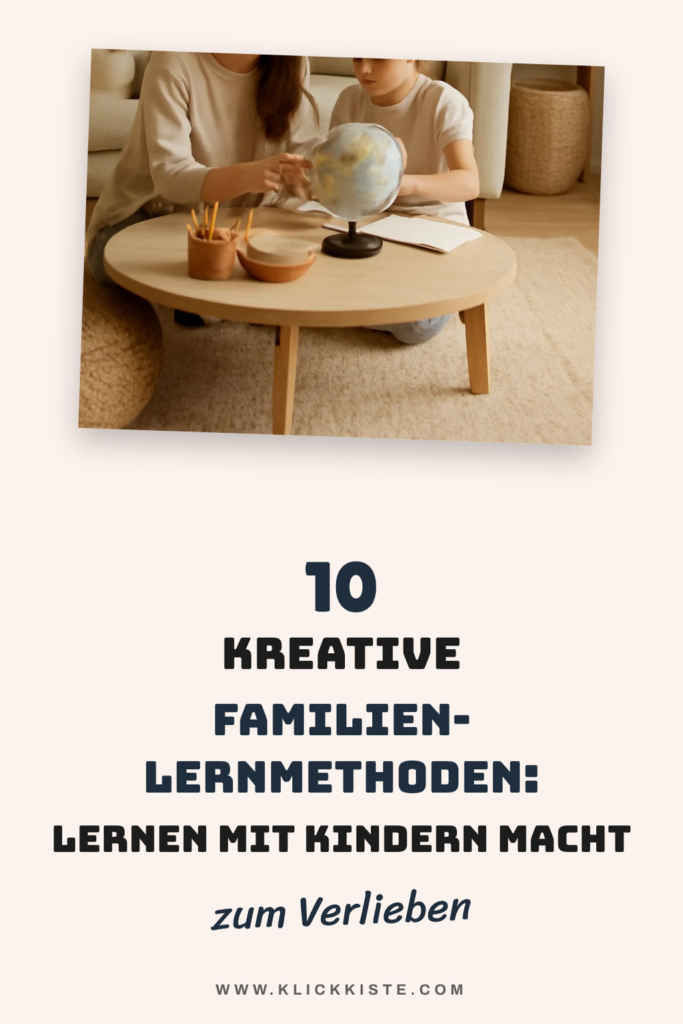 10 kreative Familien-Lernmethoden: Lernen mit Kindern macht Spaß