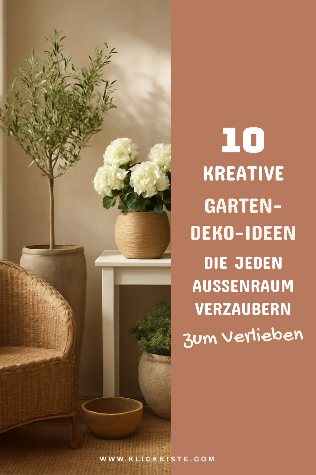 10 kreative Garten-Deko-Ideen die jeden Außenraum verzaubern