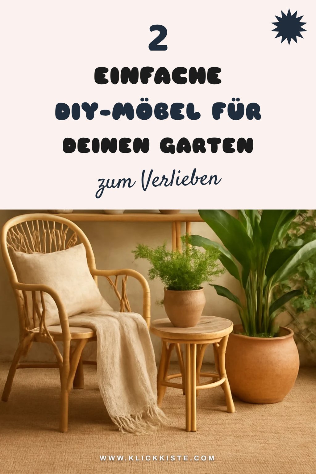 DIY-Möbel für einen gemütlichen Garten