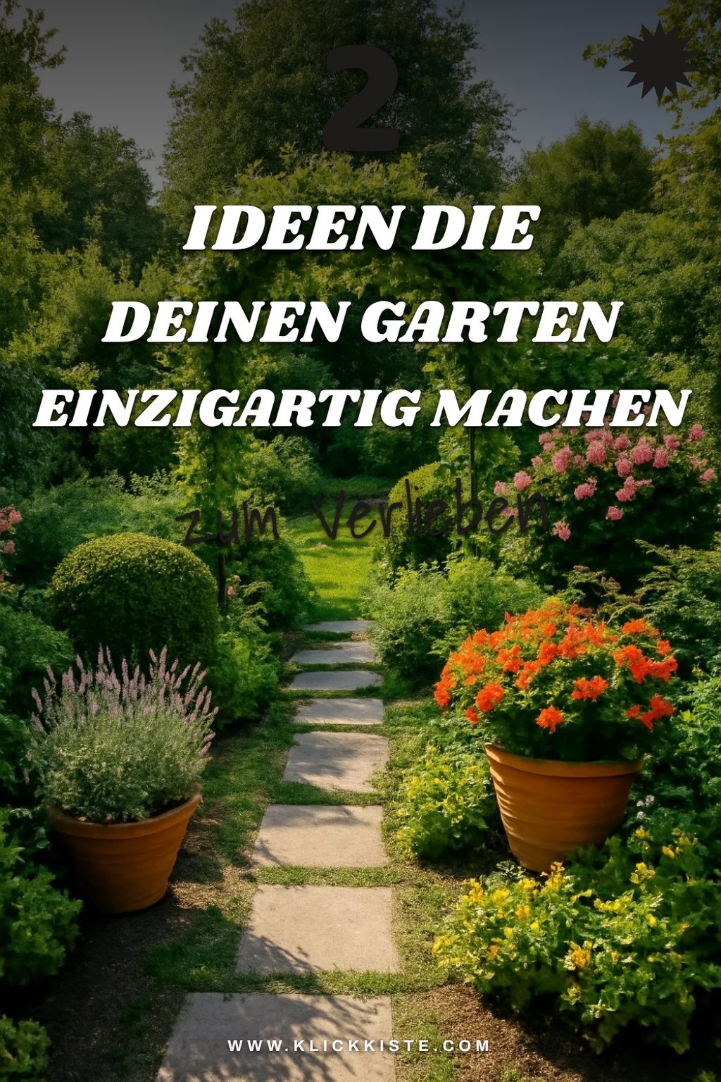 So verwandelst du deinen Garten in eine kreative Oase