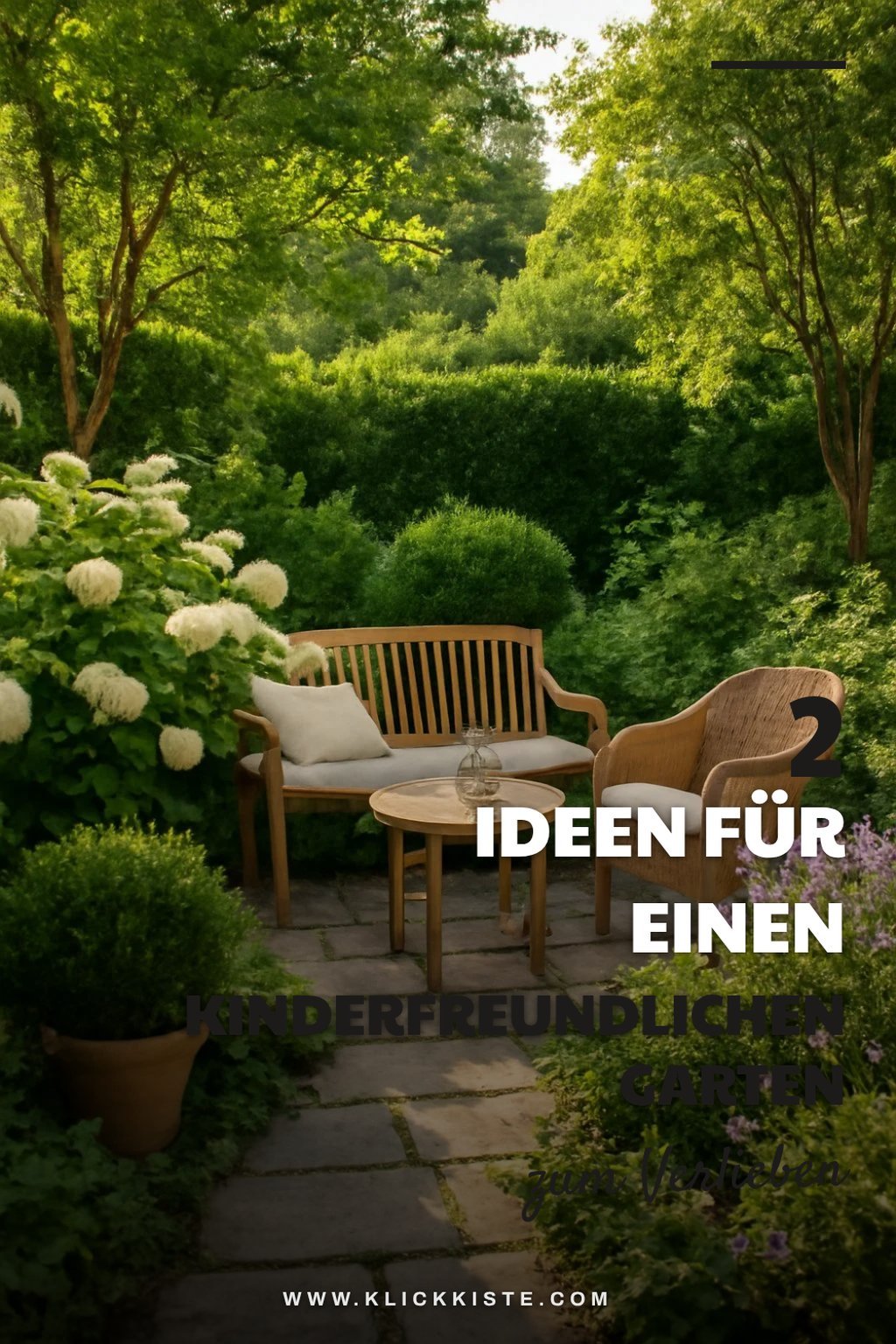 Wie du deinen Garten für Kinder gestaltest