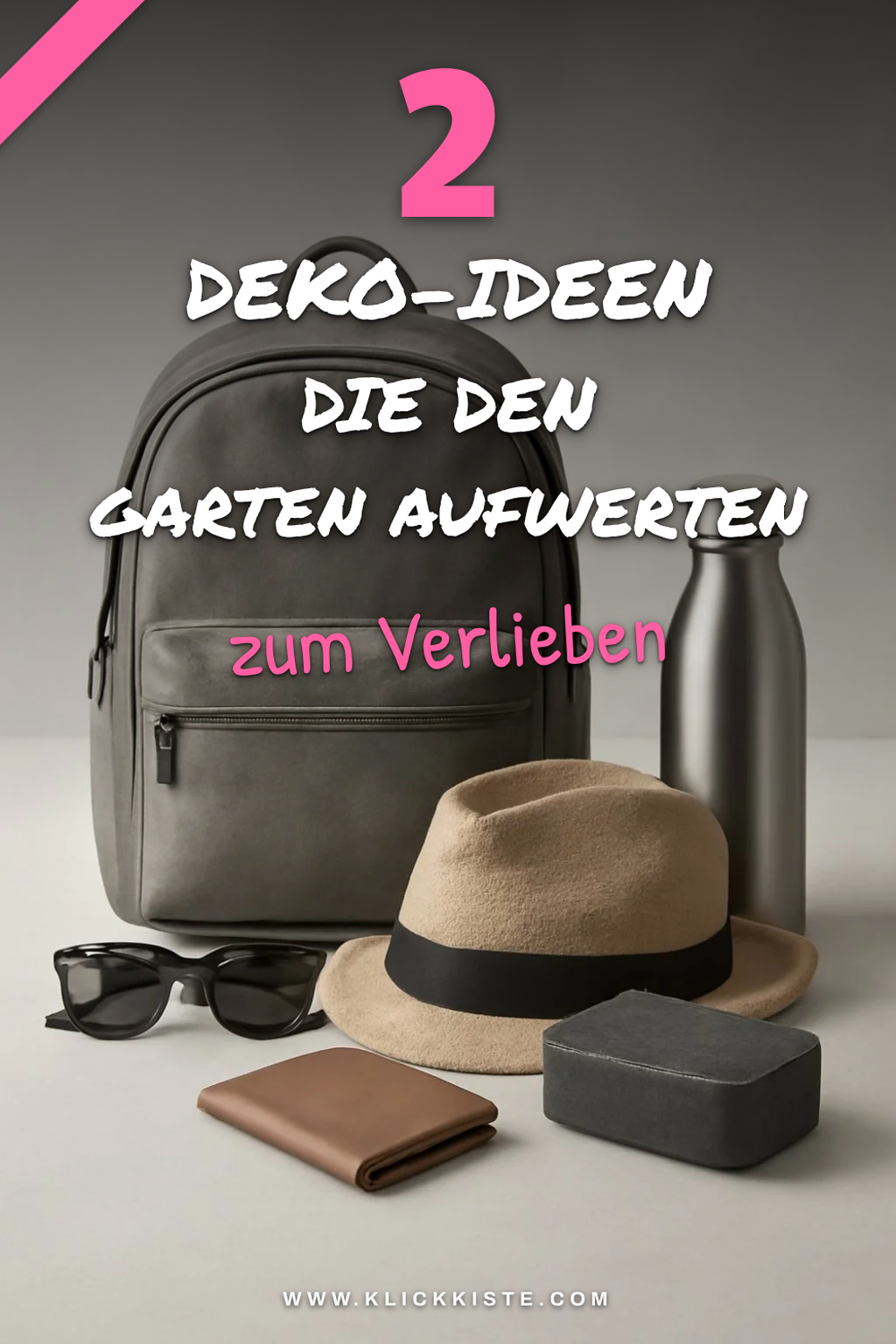 Kreative Deko für den Garten