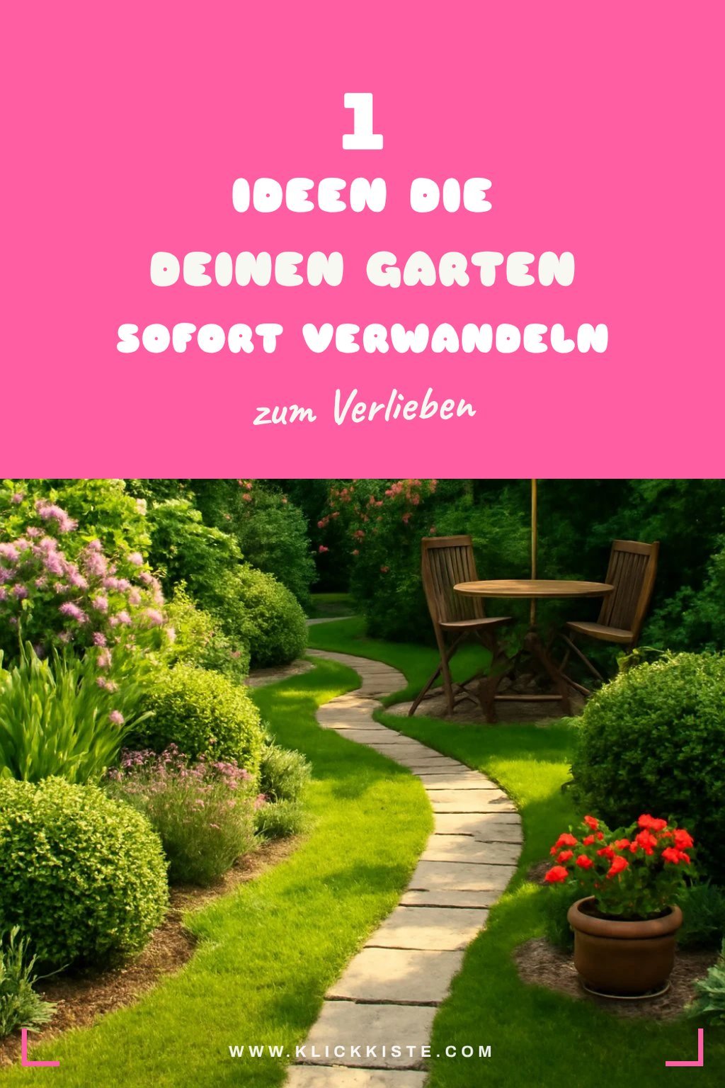 So verwandelst du deinen Garten in ein persönliches Paradies