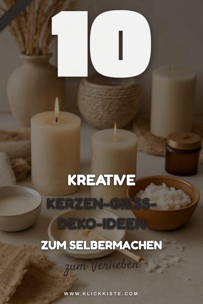 10 kreative Kerzen-Gieß-Deko-Ideen zum Selbermachen