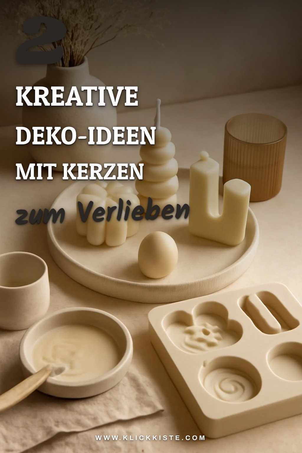 So integrierst du Kerzen in deine Deko