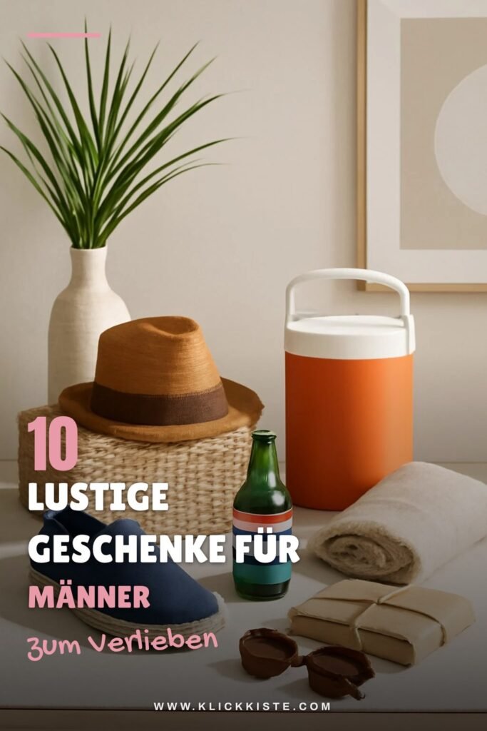 10 lustige Geschenke für Männer die den Sommer verschönern