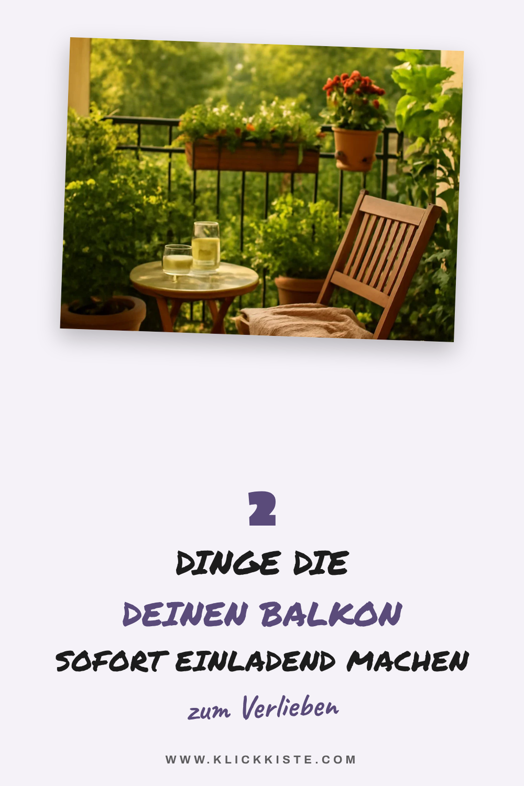 So machst du deinen Balkon zum Sommerparadies