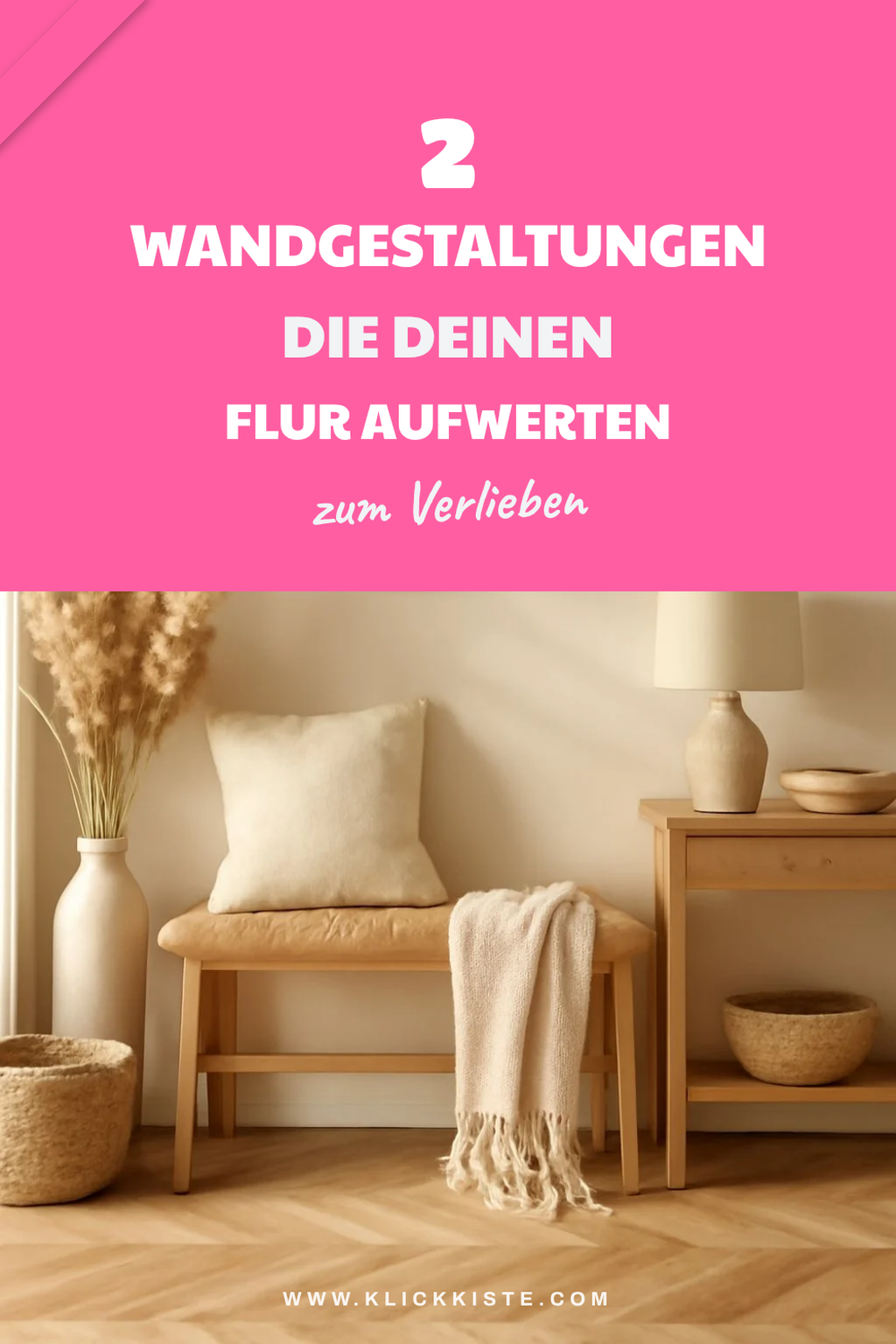 Kreative Wandgestaltungen für mehr Charme