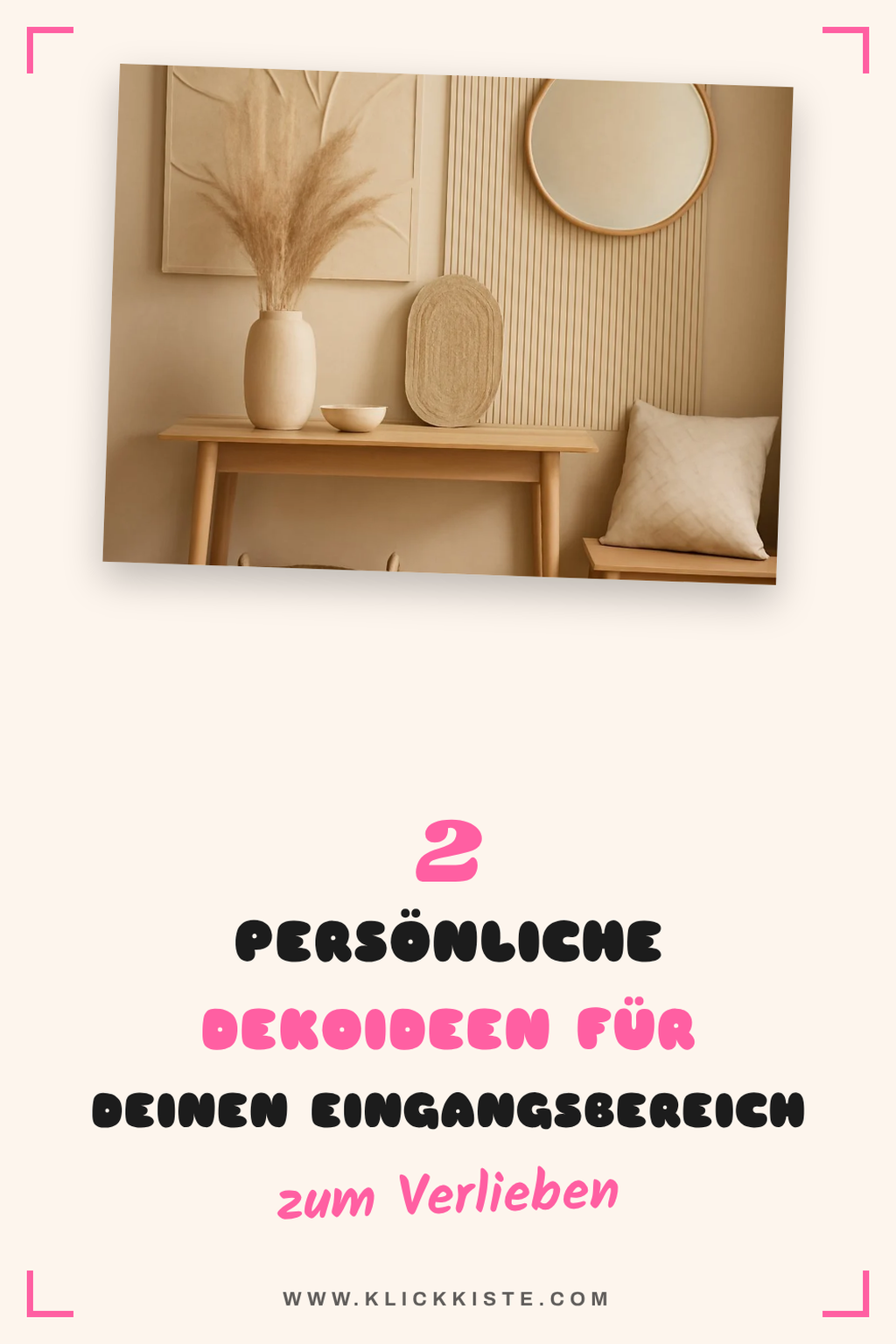 Persönliche Akzente setzen