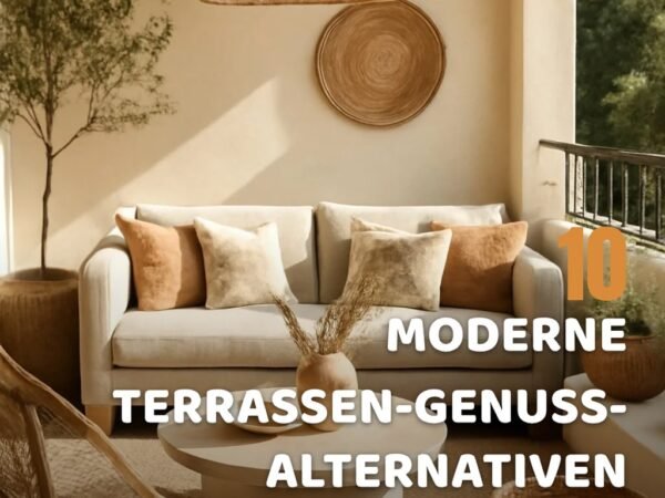 10 moderne Terrassen-Genuss-Alternativen für jeden Sommer