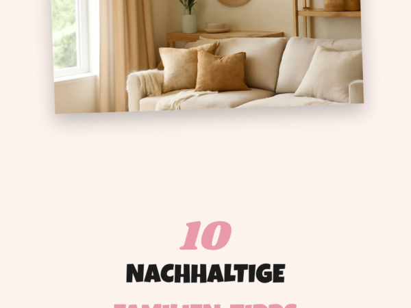 10 nachhaltige Familien-Tipps für optimiertes Zuhause mit Kindern