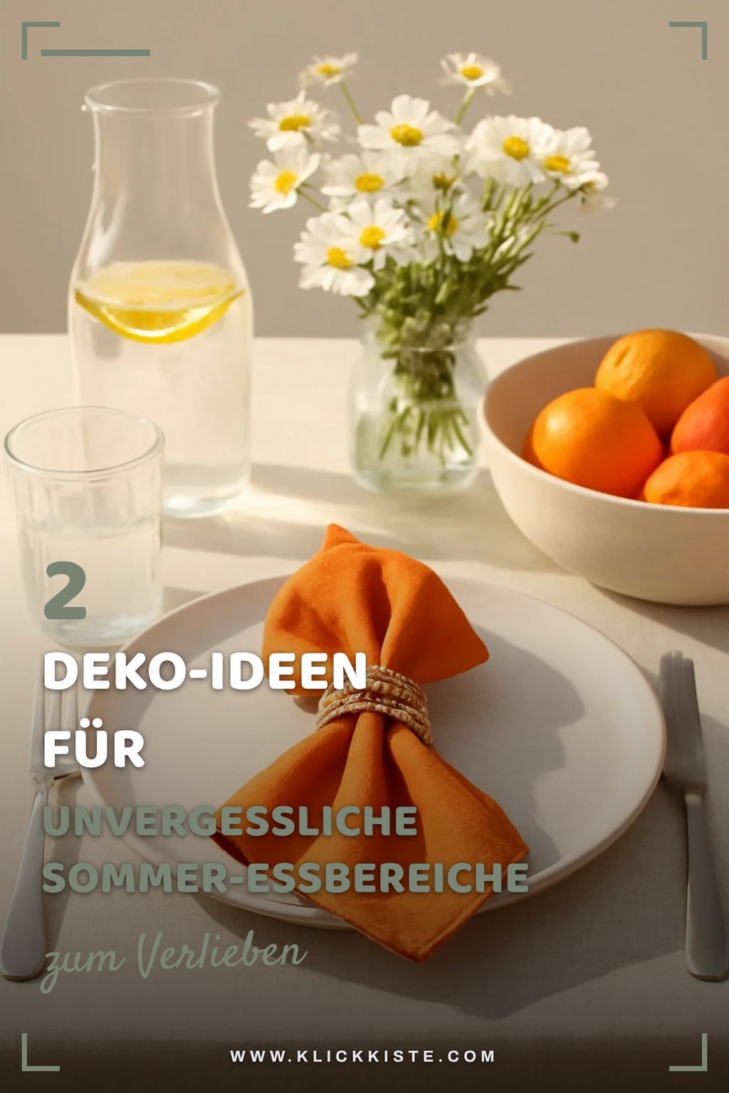So gestaltest du einen unvergesslichen Sommer-Essbereich