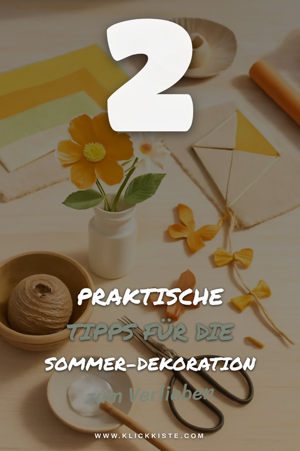 Praktische Tipps für die Sommer-Dekoration