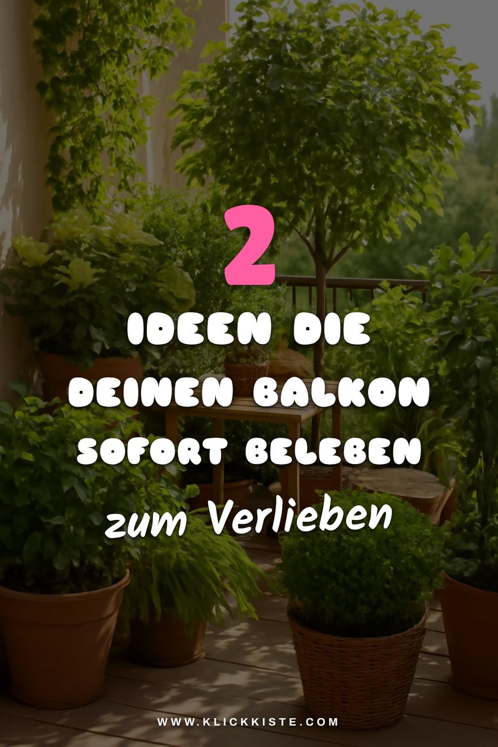 So verwandelst du deinen Balkon in eine grüne Oase