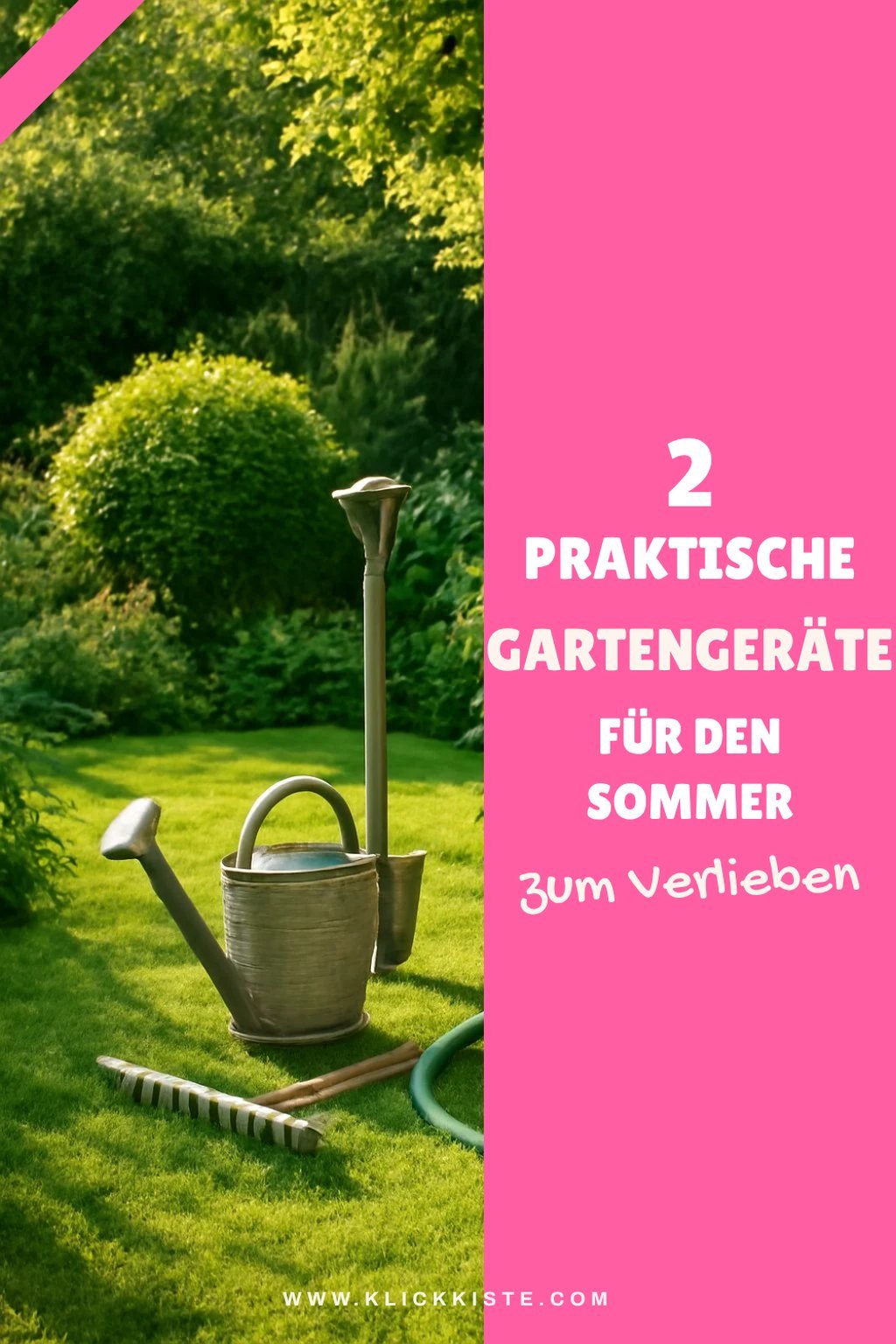 Praktische Gartengeräte für den Sommer
