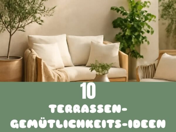 10 Terrassen-Gemütlichkeits-Ideen für jeden Sommer