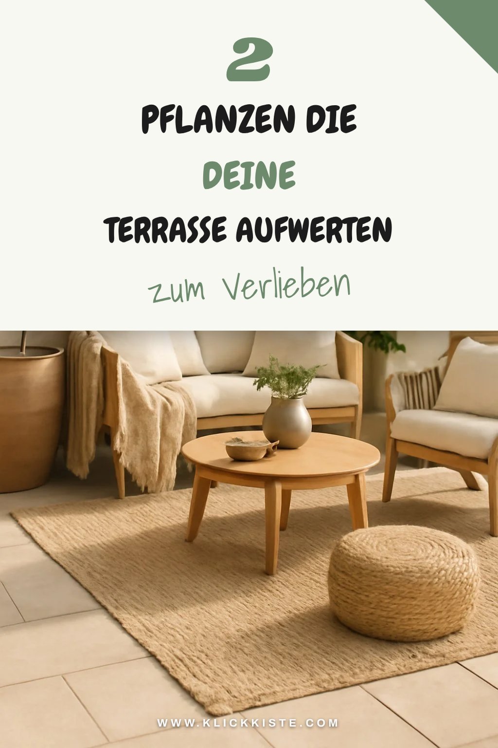 Pflanzen für mehr Natur und Frische