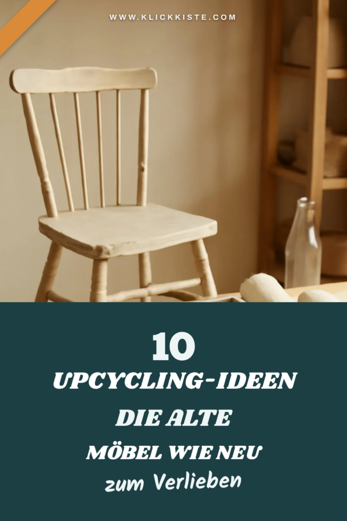 10 Upcycling-Ideen die alte Möbel wie neu aussehen lassen