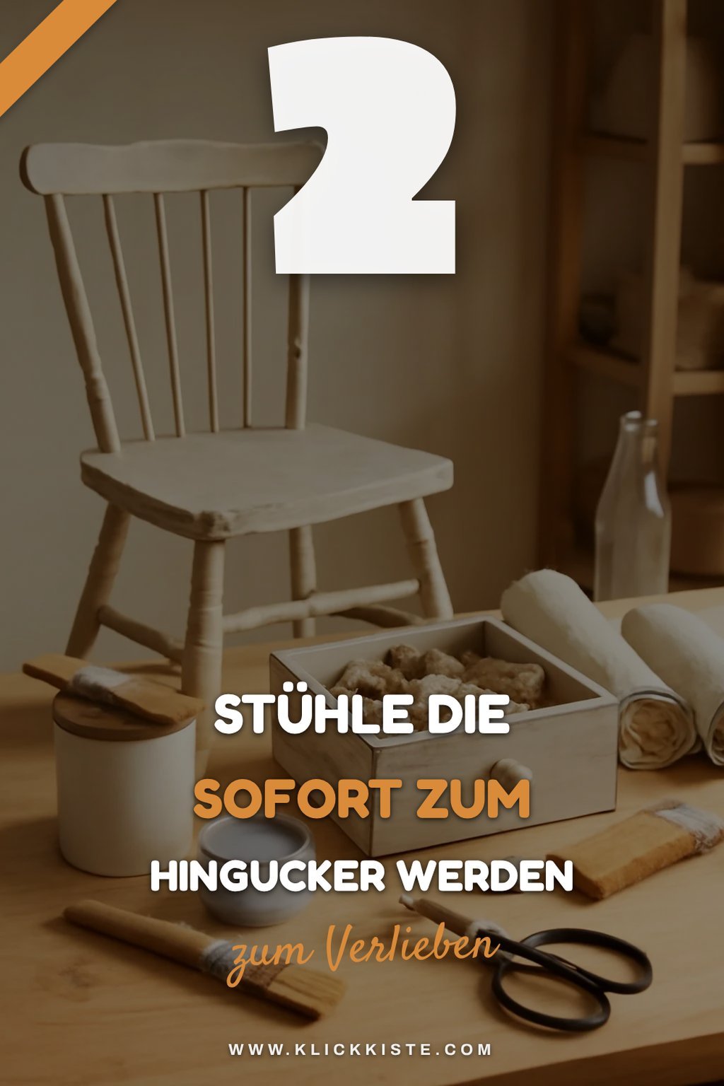 So verwandelst du alte Stühle in schicke Unikate