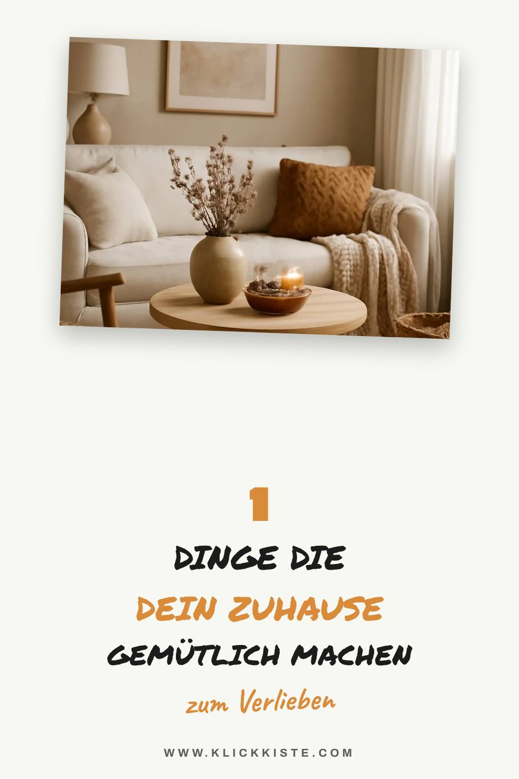 So schaffst du eine gemütliche Winteratmosphäre