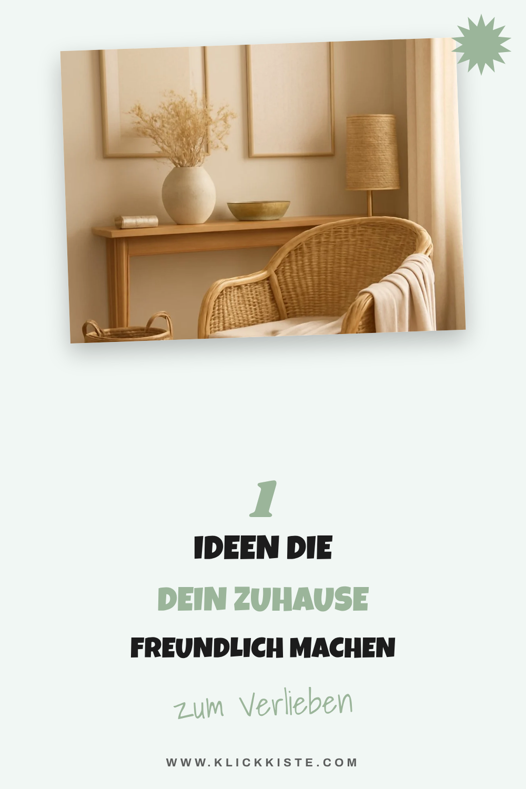 So bringst du natürliche Materialien in dein Zuhause