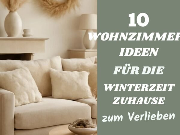 10 Wohnzimmer-Ideen für die Winterzeit zuhause
