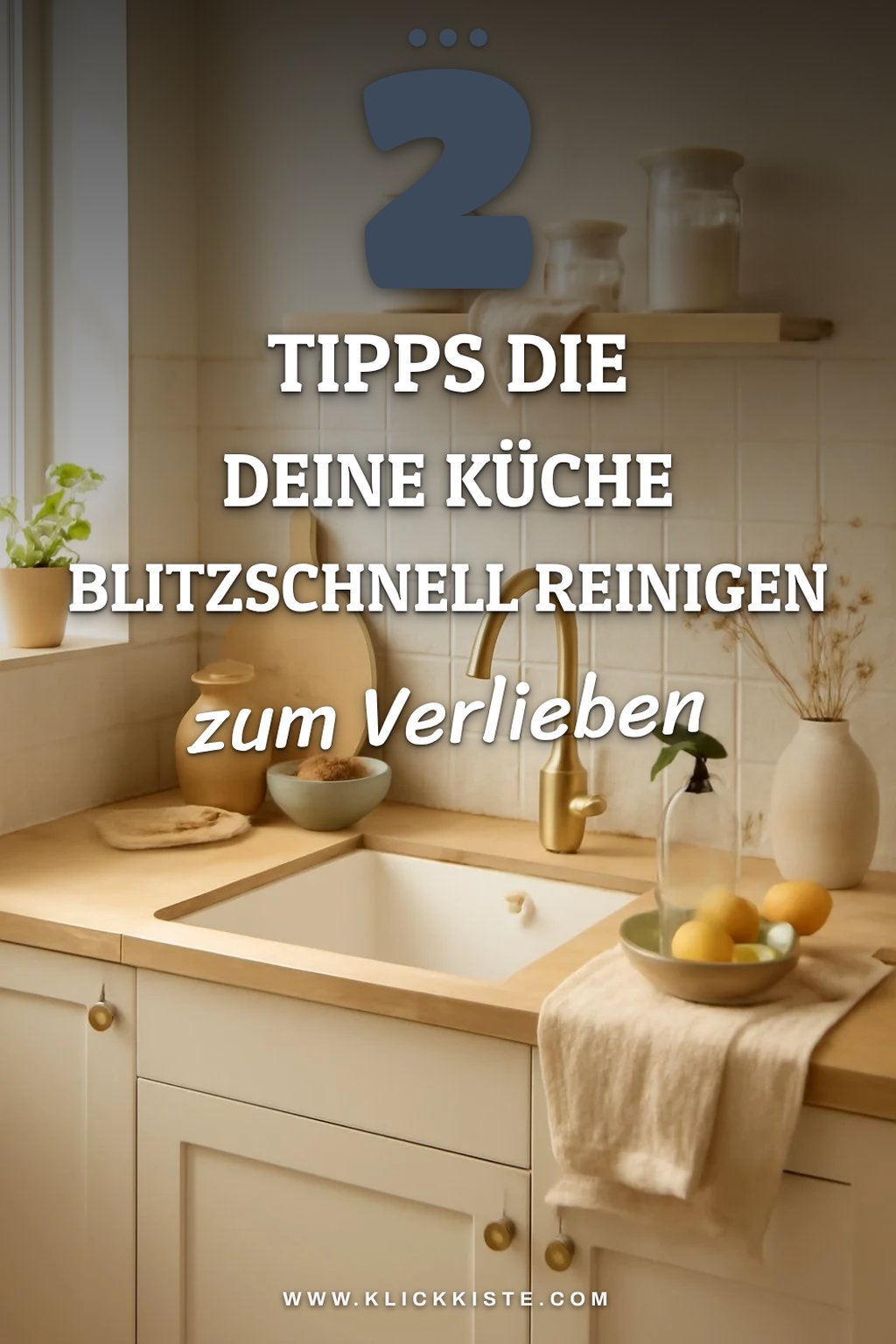 So reinigst du deine Küche mit Omas Tricks