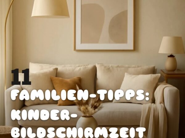 11 Familien-Tipps: Kinder-Bildschirmzeit sinnvoll begrenzen