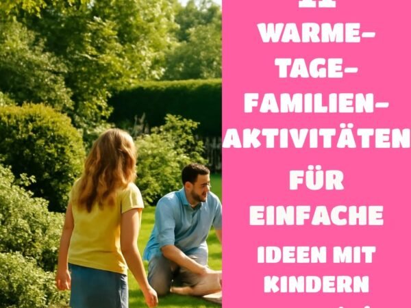 11 Warme-Tage-Familien-Aktivitäten für einfache Ideen mit Kindern