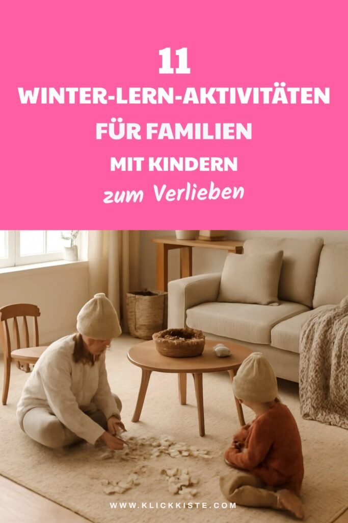 11 Winter-Lern-Aktivitäten für Familien mit Kindern