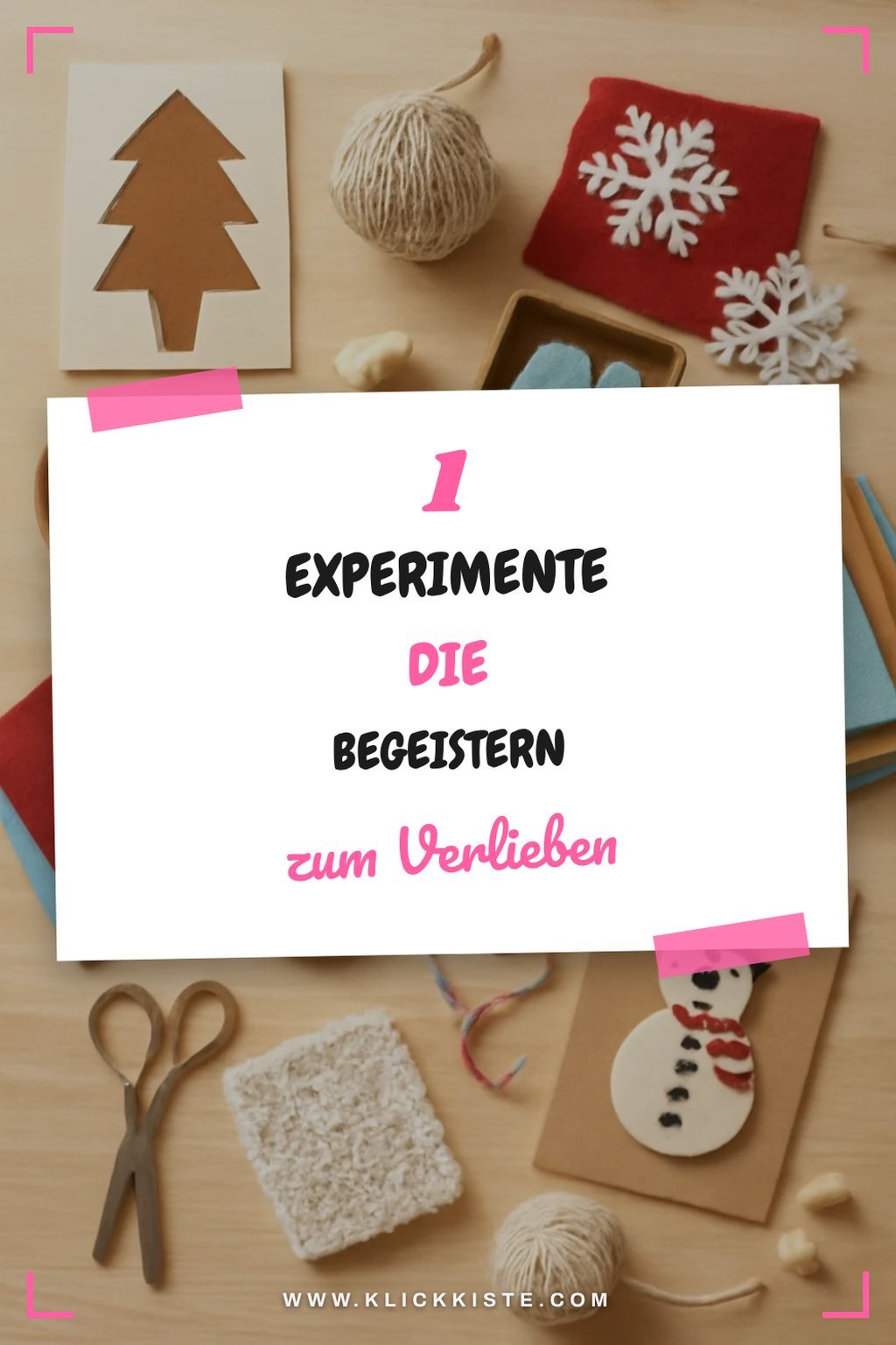 5 spannende Experimente für drinnen
