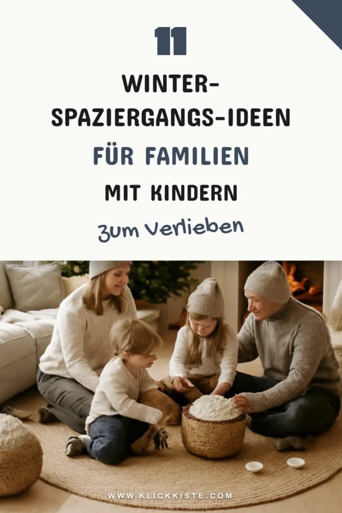 11 Winter-Spaziergangs-Ideen für Familien mit Kindern