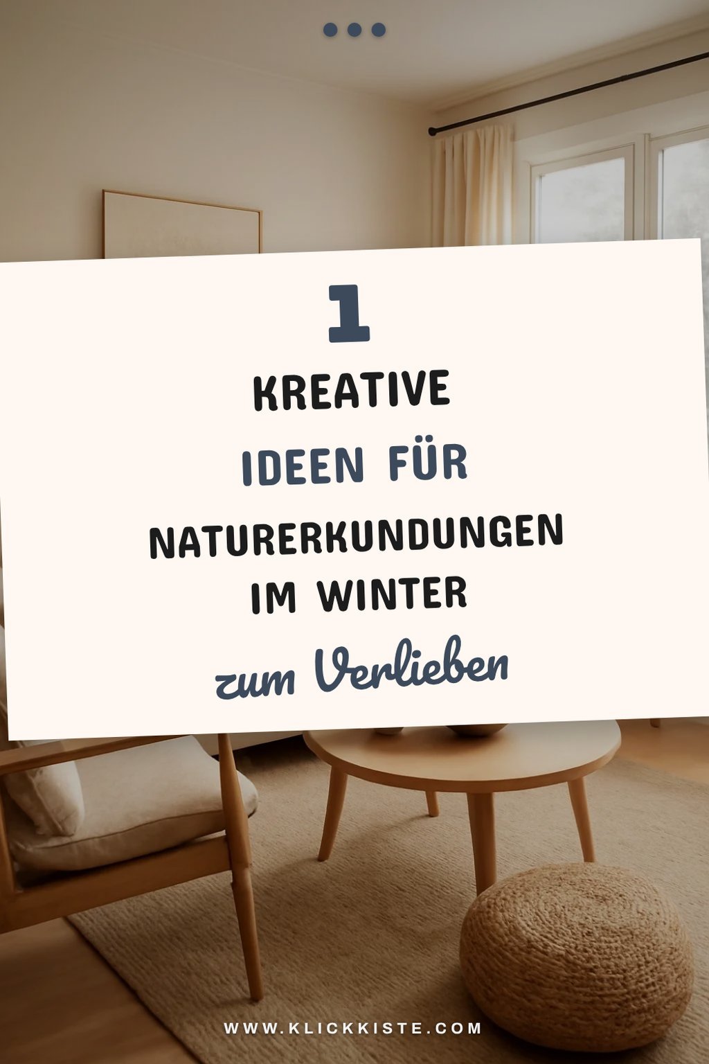 Natur erkunden und entdecken