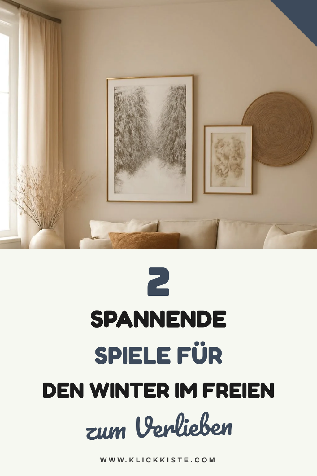 Winterliche Spiele im Freien
