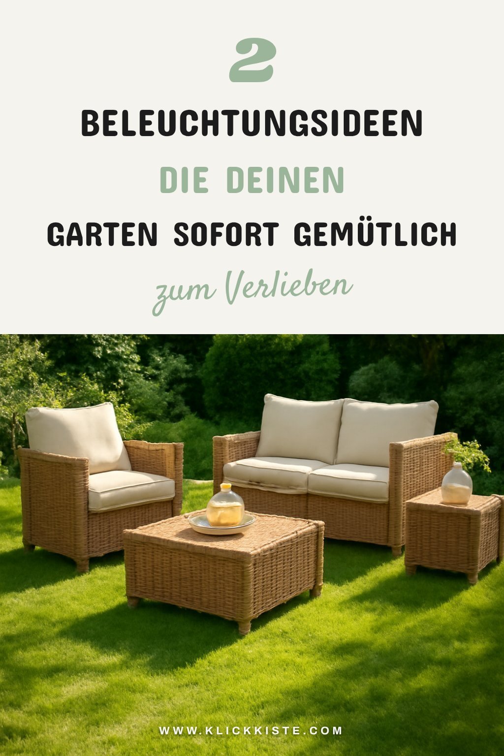 Diese 3 Beleuchtungsideen bringen Stimmung in deinen Garten