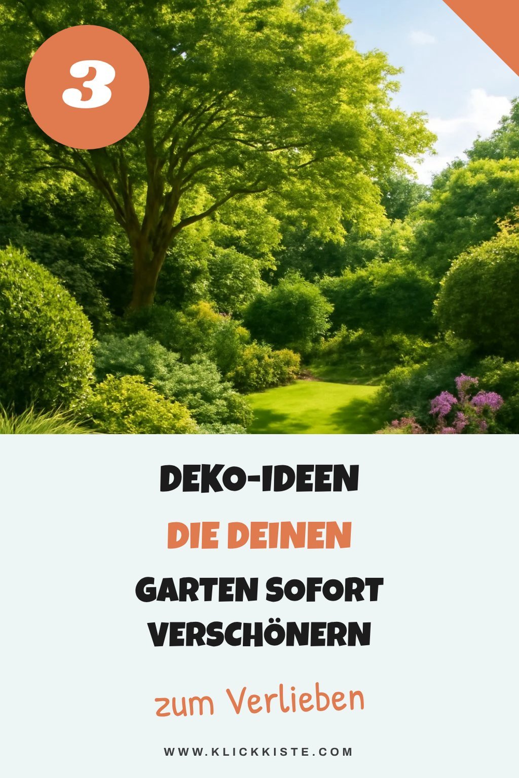 Kreative Deko-Ideen für deinen Garten