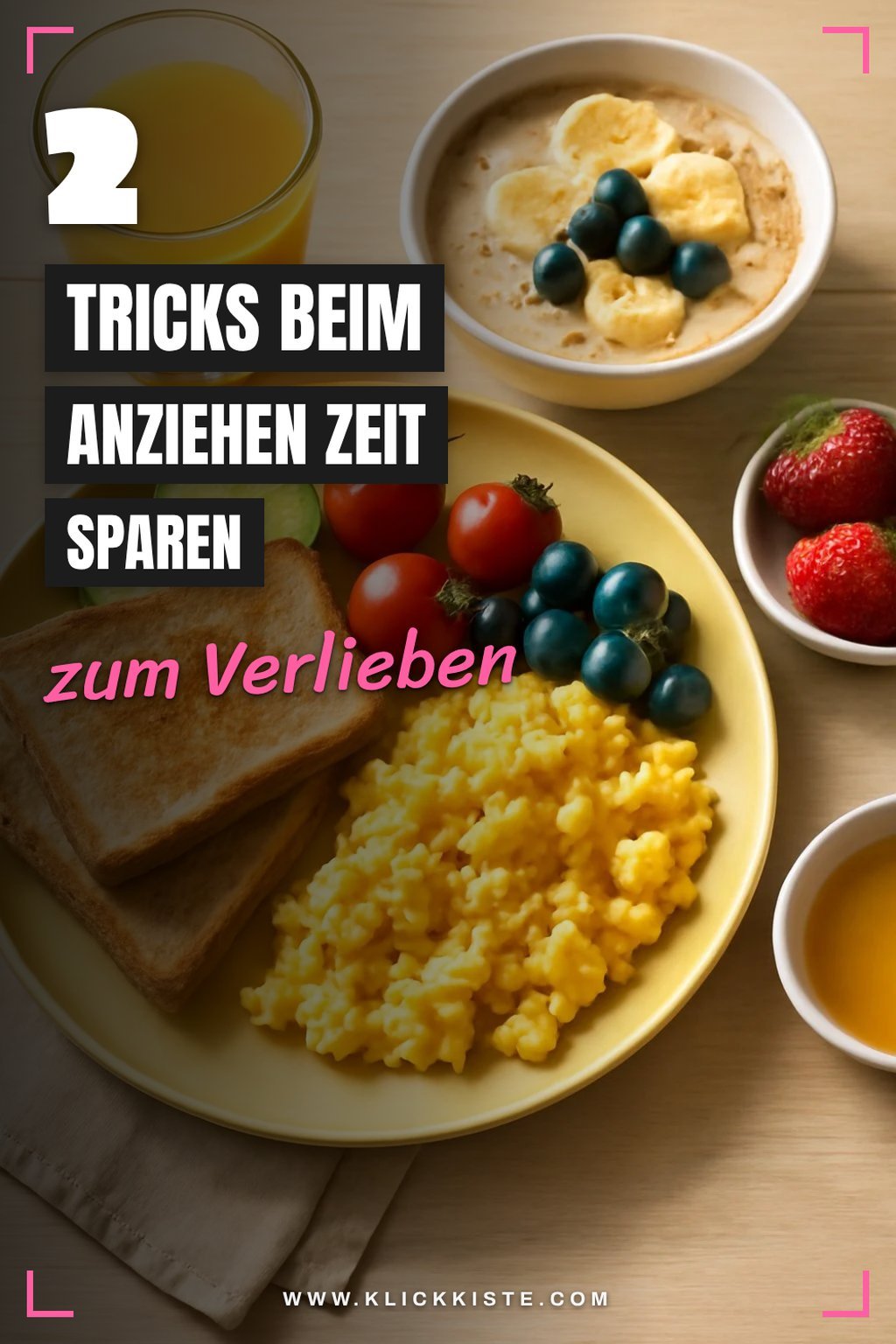 Wie du Zeit beim Anziehen sparst
