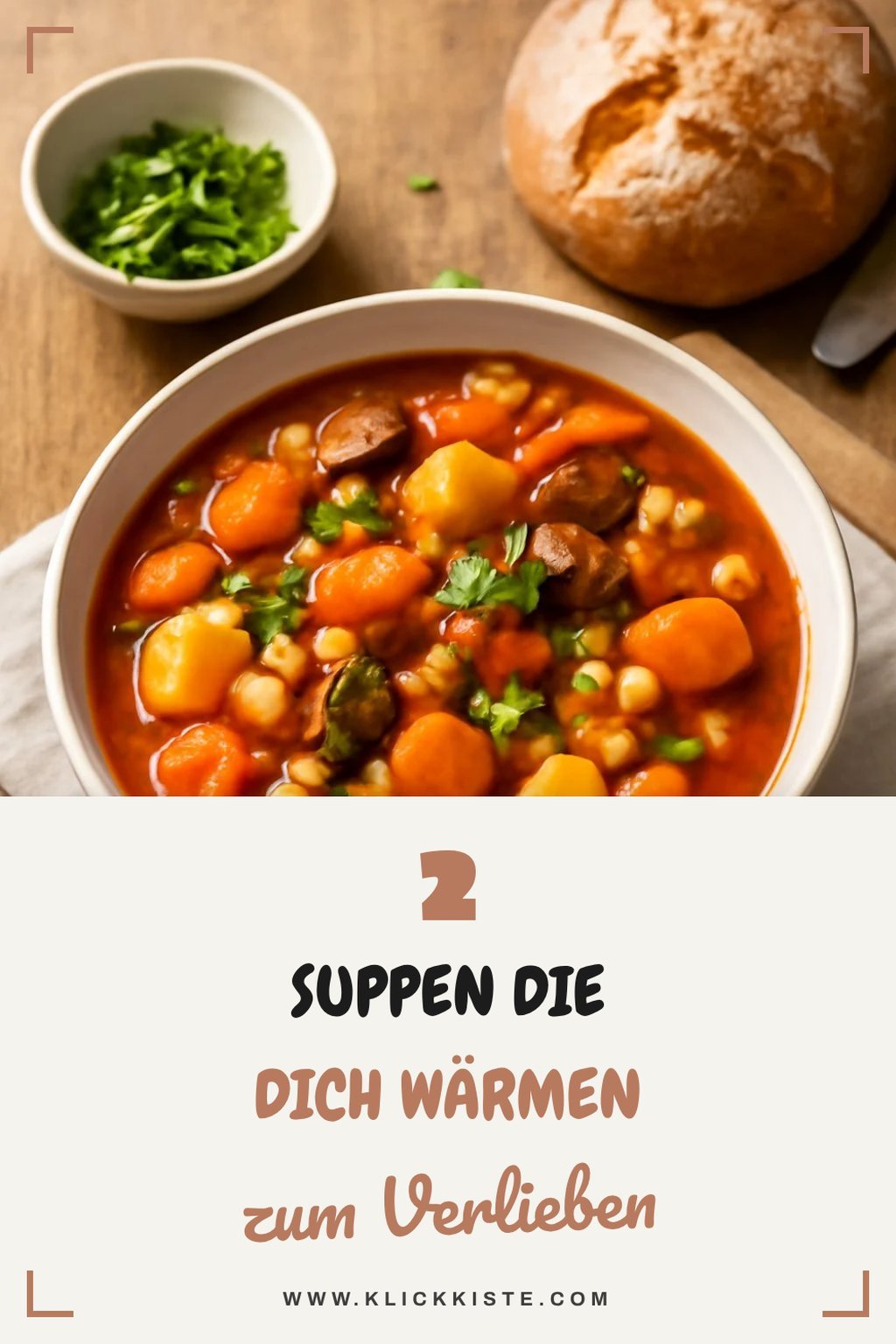 Wärmende Suppen für kalte Tage