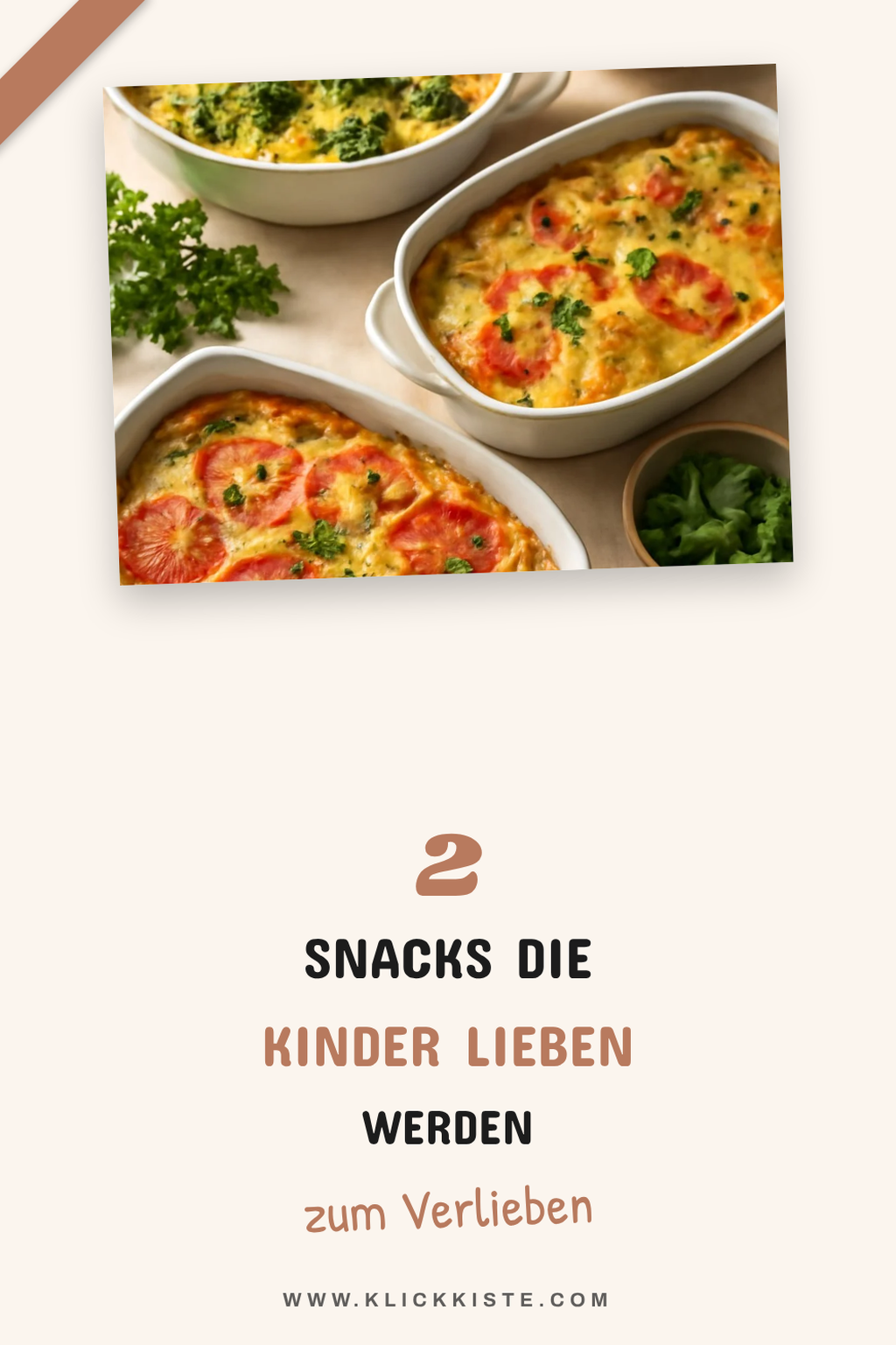 Leckere Snacks für zwischendurch