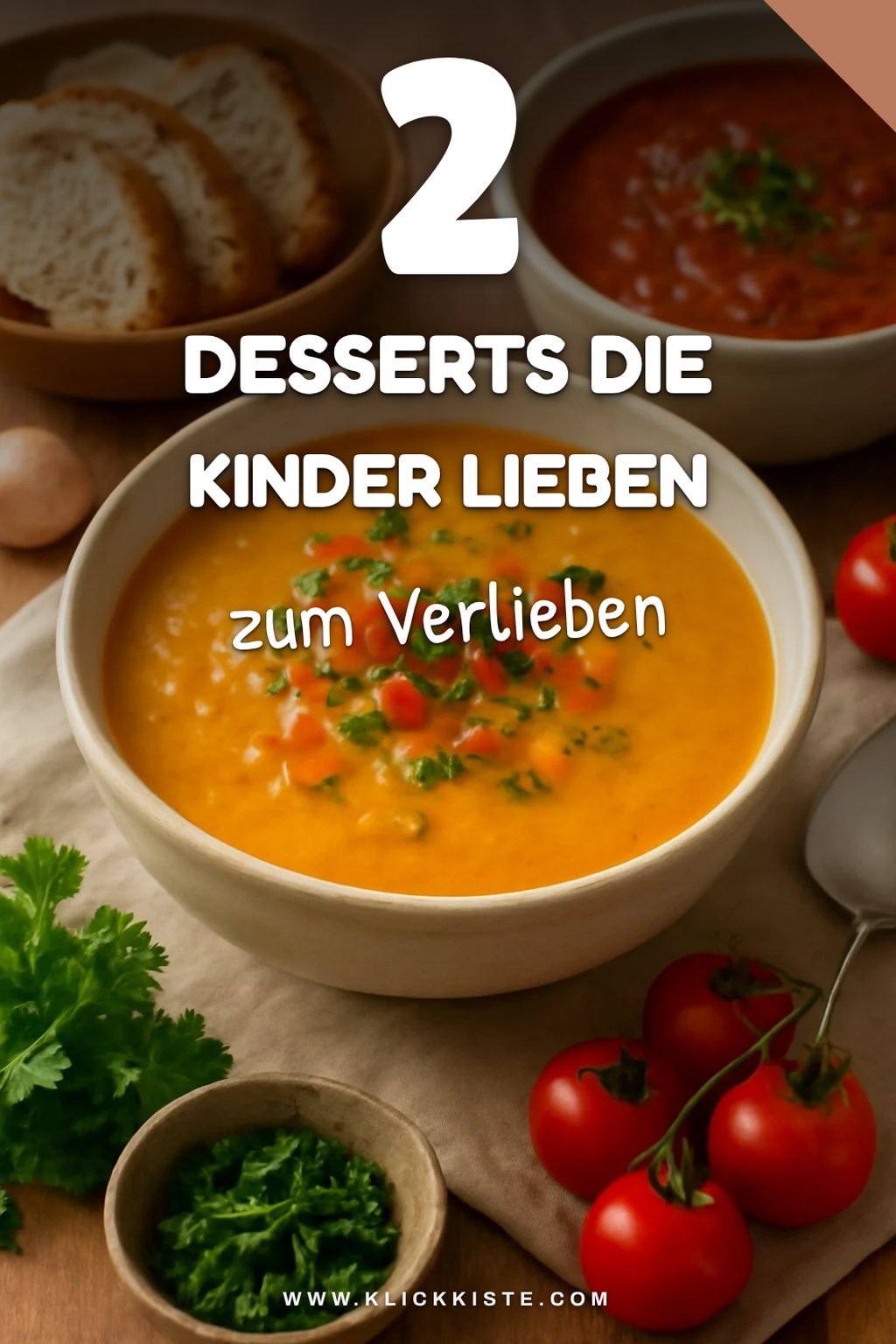 Süße Desserts für die Familie